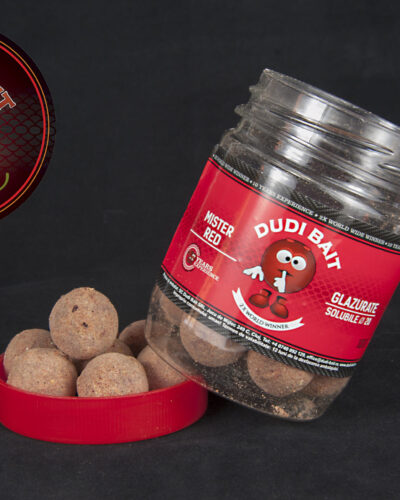HookBaits Mister Red Super Hot “Glazed Boilies”