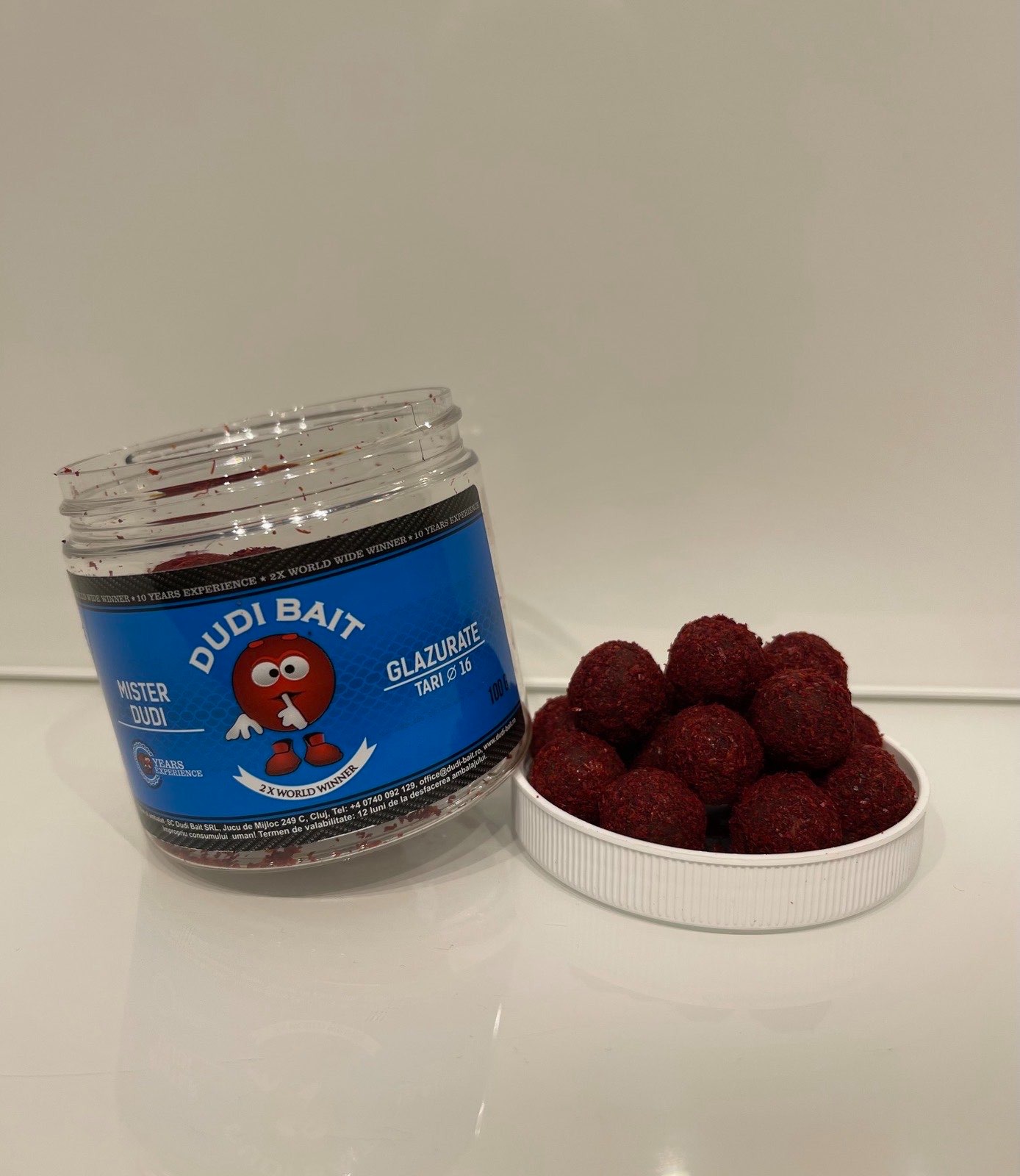 Hook boilies Mister Dudi “Glazed Boilies”